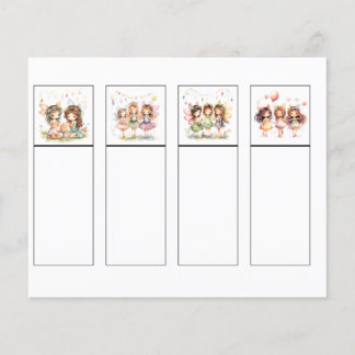 Fairy Bookmarks Set 2