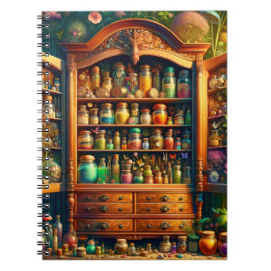 Fairy Botanical Cabinet Enchanted Elixirs Notebook