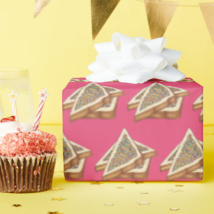 Fairy Bread Hundreds and Thousands Australian Food Wrapping Paper