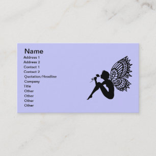 Fairy business card