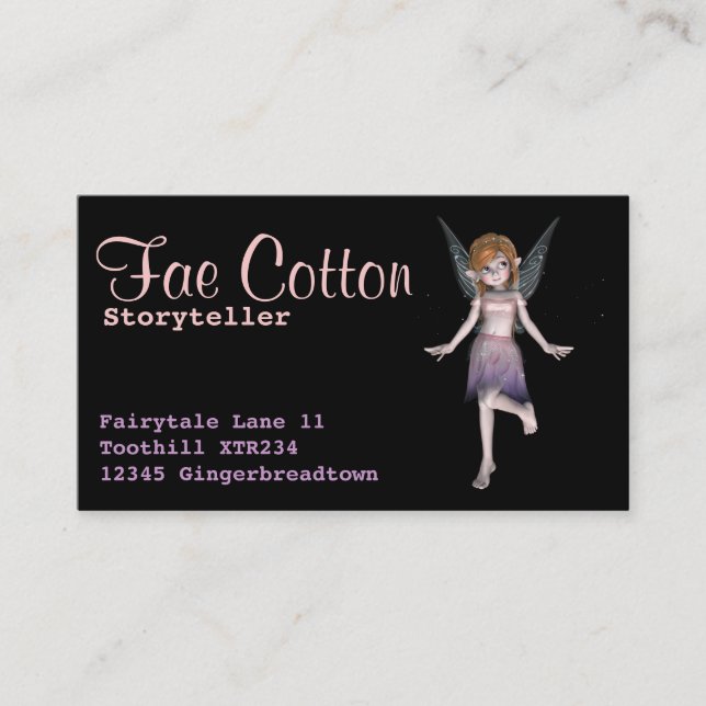 Fairy Business card (Front)