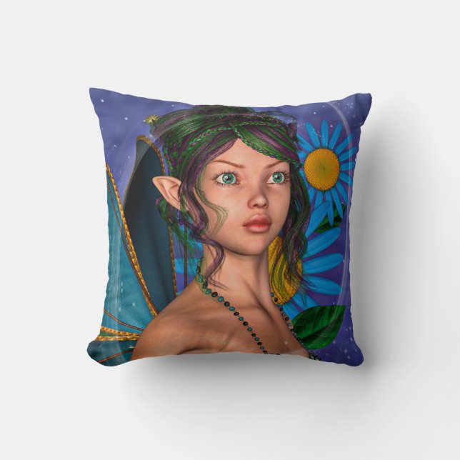 Fairy Butterfly Cushion (Front)