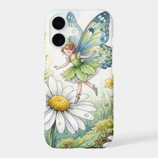 Fairy Butterfly In a Daisy Garden (Back)