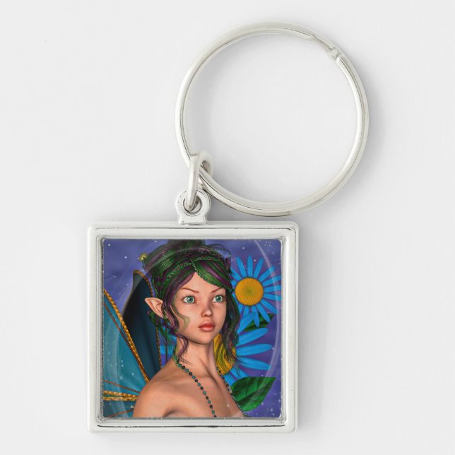 Fairy Butterfly Key Ring (Front)