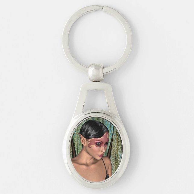 Fairy Butterfly Key Ring (Front)