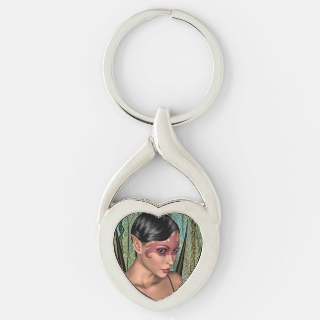 Fairy Butterfly Key Ring (Front)