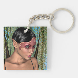 Fairy Butterfly Key Ring
