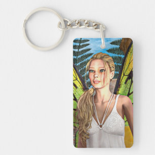 Fairy Butterfly Key Ring
