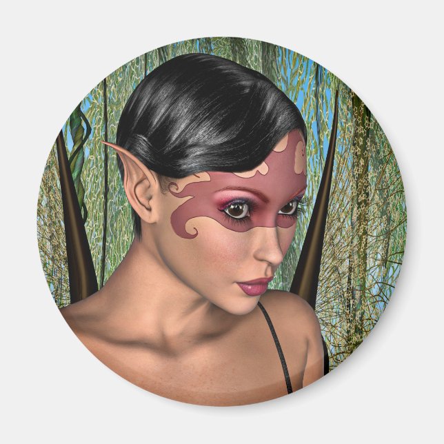 Fairy Butterfly Magnet (Front)