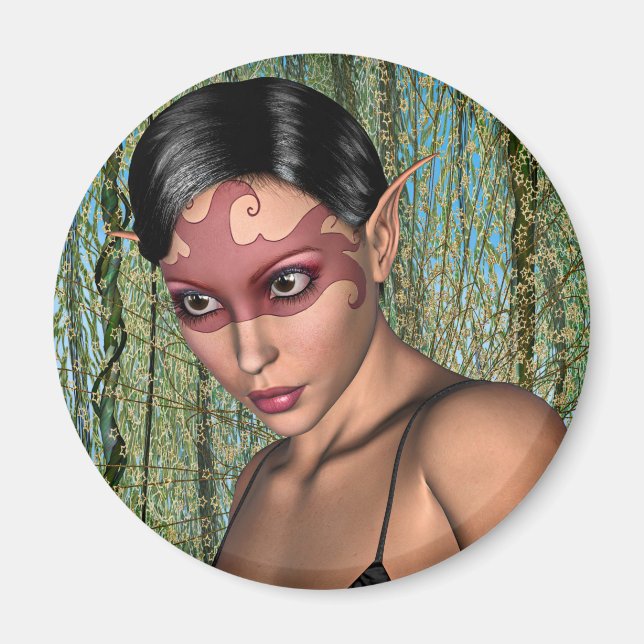 Fairy Butterfly Magnet (Front)