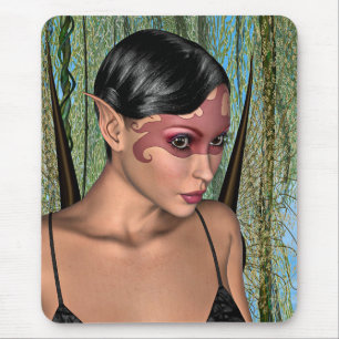 Fairy Butterfly Mouse Pad