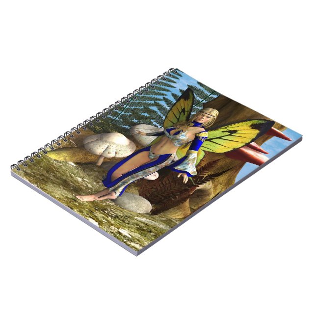 Fairy Butterfly Notebook (Left Side)