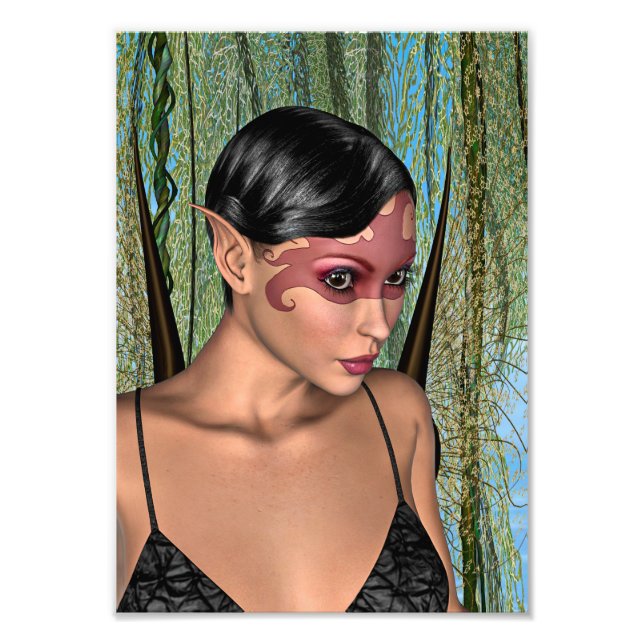 Fairy Butterfly Photo Print (Front)