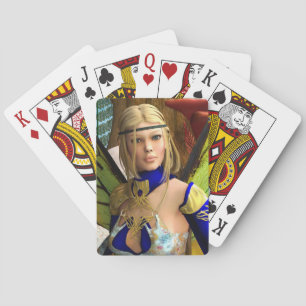 Fairy Butterfly Playing Cards