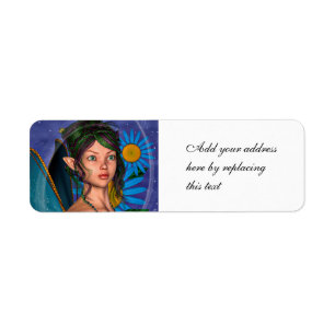 Fairy Butterfly Return Address Label