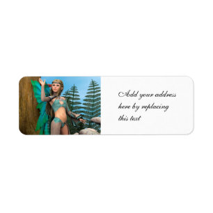 Fairy Butterfly Return Address Label