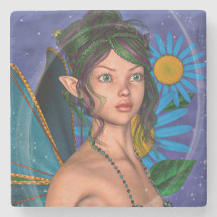 Fairy Butterfly Stone Coaster