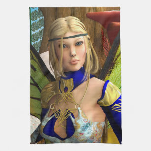 Fairy Butterfly Tea Towel