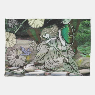 Fairy by the Water2 Tea Towel