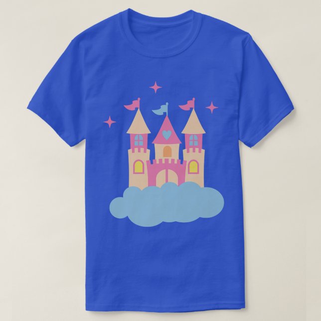 Fairy Castle for GirlsT-Shirt T-Shirt (Design Front)