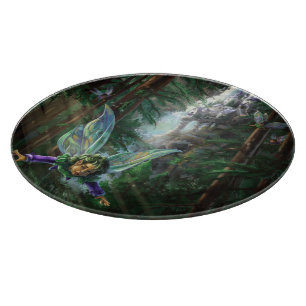 Fairy Castle Forest Cutting Board