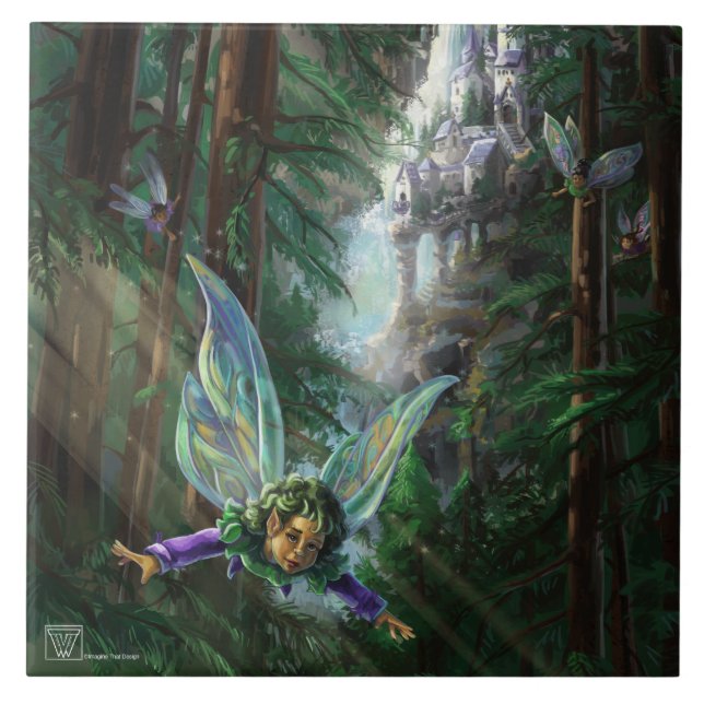 Fairy Castle Forest Tile (Front)