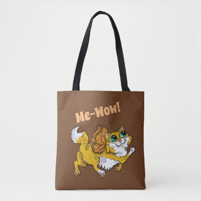Fairy Cat Me-Wow! Tote Bag (Front)