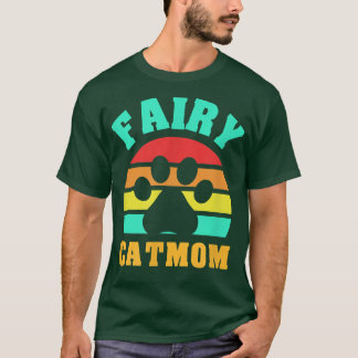 Fairy Cat Mum Funny Cat T-Shirt