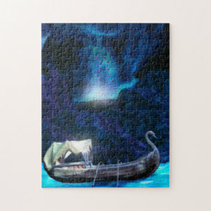 Fairy Cavern Fantasy Scenic Digital Art Puzzle