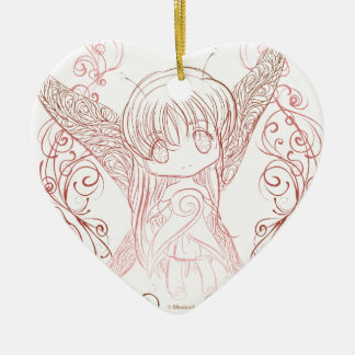 Fairy Ceramic Tree Decoration