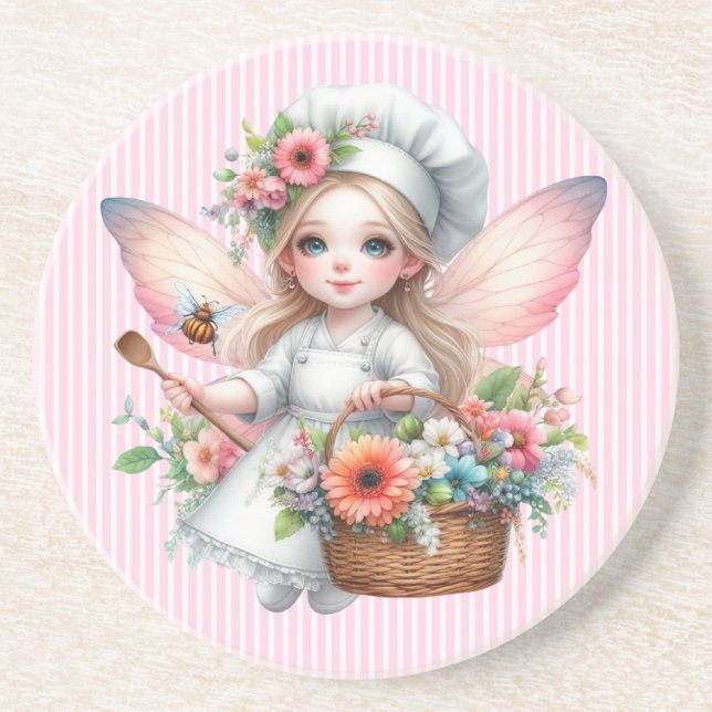 Fairy Chef Coaster (Front)