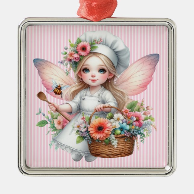 Fairy Chef Ornament (Front)