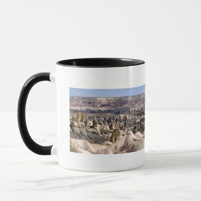 Fairy Chimneys of Cappadocia, Turkey Mug (Left)