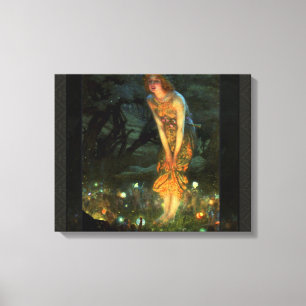 Fairy Circle Fairies Midsummer Eve Canvas Print