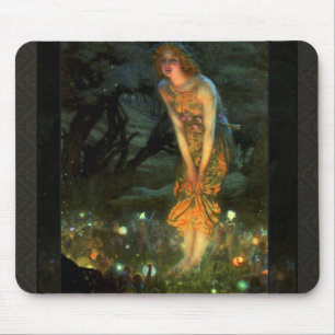 Fairy Circle Fairies Midsummer Eve Mouse Pad