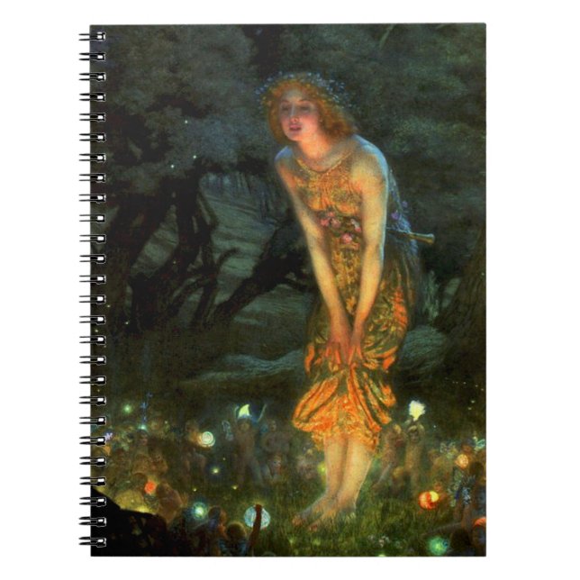 Fairy Circle Fairies Midsummer Eve Notebook (Front)