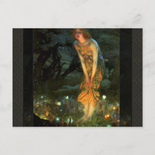 Fairy Circle Fairies Midsummer Eve Postcard