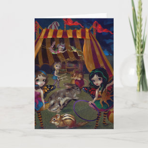 "Fairy Circus" Greeting Card