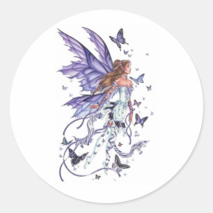 Fairy Classic Round Sticker