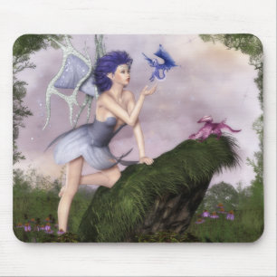 Fairy Conversations: Dragons Mouse Pad