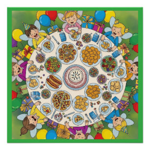 Fairy Costume Party for Children Poster