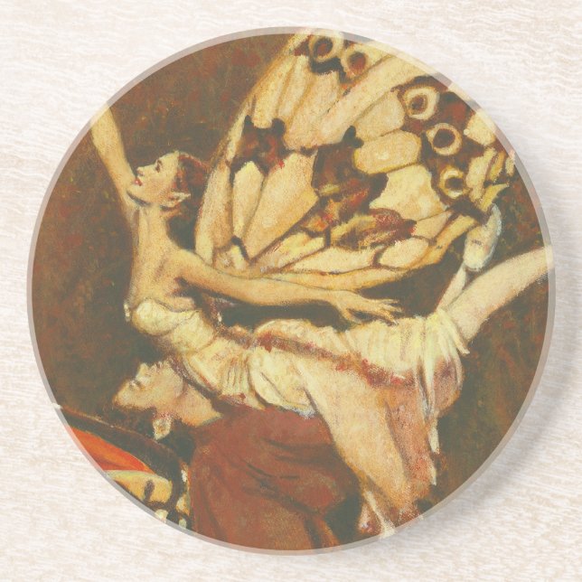 Fairy Couple Coaster (Front)