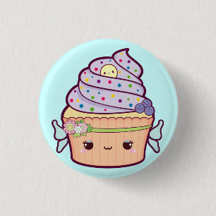 Fairy Cupcake 3 Cm Round Badge