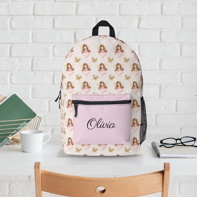 Fairy Cute Butterfly Enchanted Forest Magical Printed Backpack (Creator Uploaded)