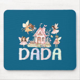 Fairy Dada Magical Floral Birthday Girl Fairytale Mouse Pad