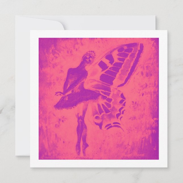 Fairy Dancer Invite (Front)