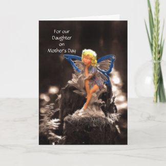 Fairy - Daughter on Mother's Day Card