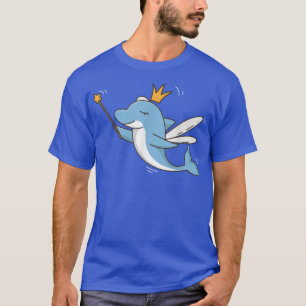 Fairy Dolphin Marine Mystical Sea Dolphin Fairy Lo T-Shirt
