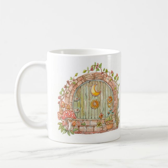 Fairy Door Coffee Mug (Left)