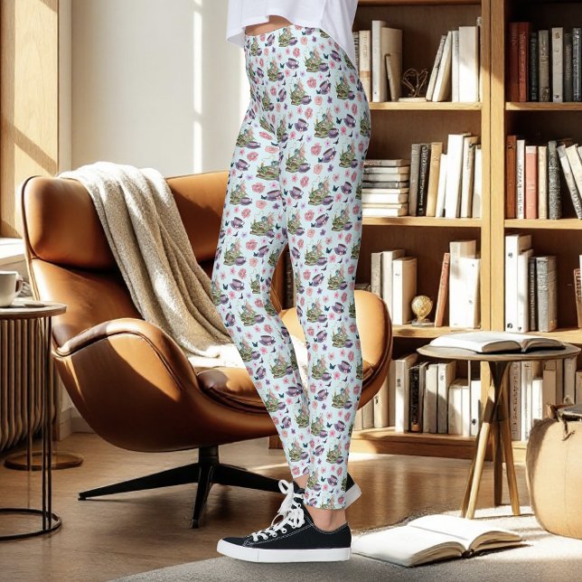 Fairy Dragon Books Tea Friendship  Leggings (Creator Uploaded)